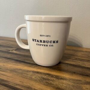 2001 Starbucks Coffee Co Barista Series Ceramic Mug